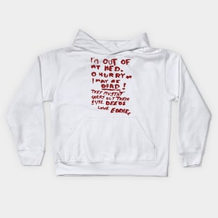 Eddie's note Kids Hoodie